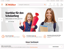 Tablet Screenshot of mueller.de